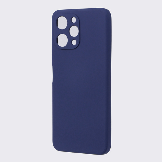 Case for Xiaomi Redmi 12, Silicone Lite, dark blue