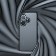 Case for Realme GT 6 / 6T, Fusion Hybrid, black