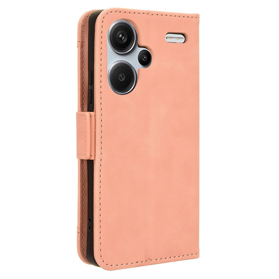 Flip case for Xiaomi Redmi Note 13 Pro+, Card Slot, pink