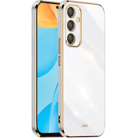 Case for Samsung Galaxy A55 5G, Glamour CamShield, white