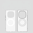 Case for Xiaomi Redmi Note 14 Pro 5G / Poco X7 5G, Fusion Hybrid, for MagSafe, transparent