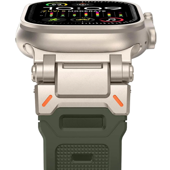 ERBORD ProTech Strap for Apple Watch 1/2/3/4/5/6/7/8/9/SE/Ultra/Ultra 2 42/44/45/49MM, green