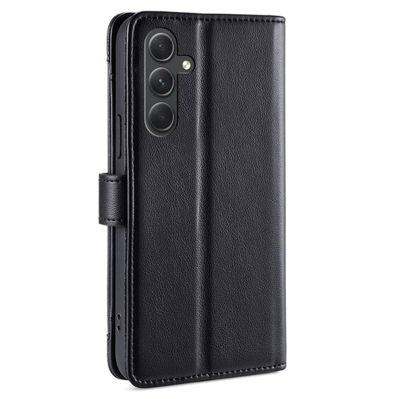Flip case for Samsung Galaxy A54 5G, Wallet Zipper Pocket, black