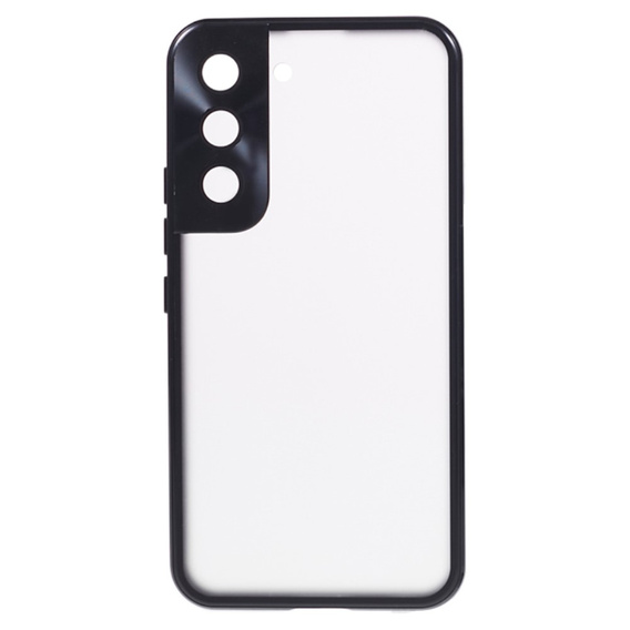 Case for Samsung Galaxy S21, Magnetic Dual Glass, black