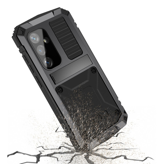 Armored case for Samsung Galaxy S24+ Plus, R-JUST, black