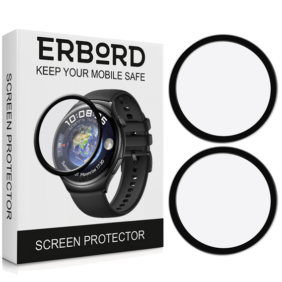 2x ERBORD Hybrid Glass for Huawei Watch 4