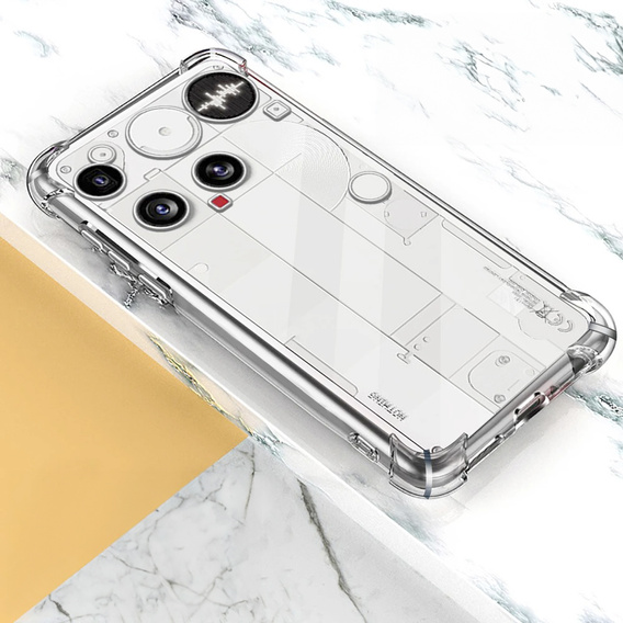 Case for Nothing Phone 3 5G, Dropproof, transparent
