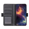 Flip case for Nokia G60 5G, Wallet PU Leather Case, black
