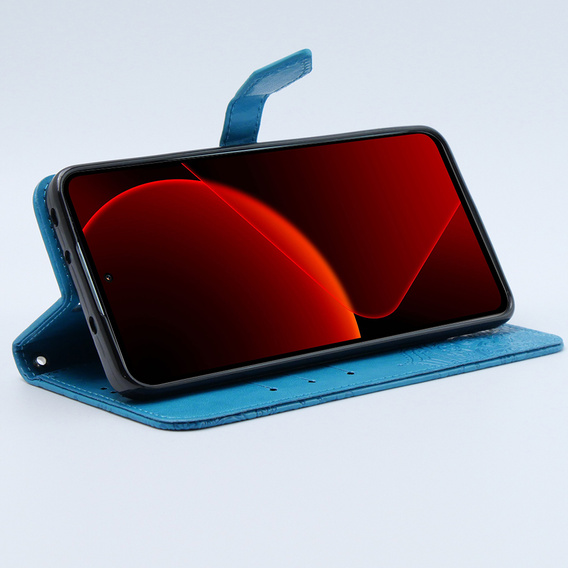 Flip case for Xiaomi 13T / 13T Pro, Mandala, blue