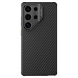 Nillkin Armored Case for Samsung Galaxy S25 Ultra, Carboprof Case, for Magsafe, black
