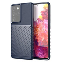 Case for Samsung Galaxy S21 Ultra, Thunder, blue