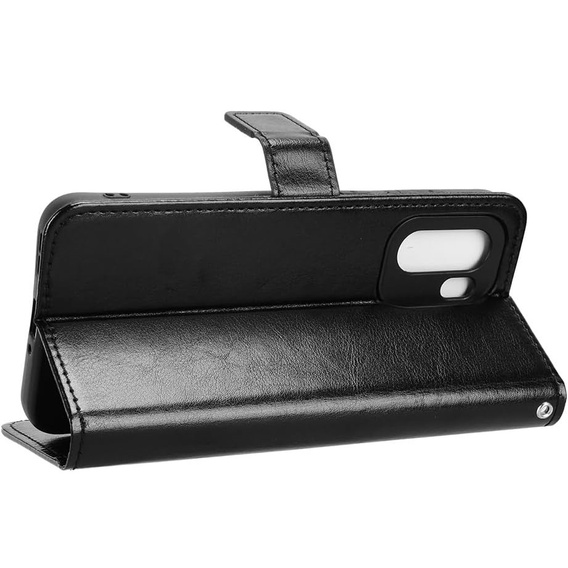 Crazy Horse Wallet flip case for OnePlus 15R