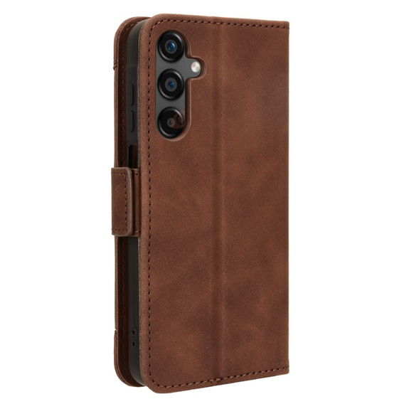 Flip case for Samsung Galaxy A25 5G, Card Slot, brown