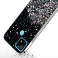 Case for Realme C21Y / C25Y, Glittery, black