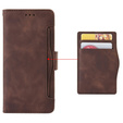 Flip case for Oppo Reno 13F / Oppo Reno 13FS, Card Slot, brown