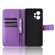 Flip case for Xiaomi Redmi Note 12 4G, Wallet Smart Magnet, purple