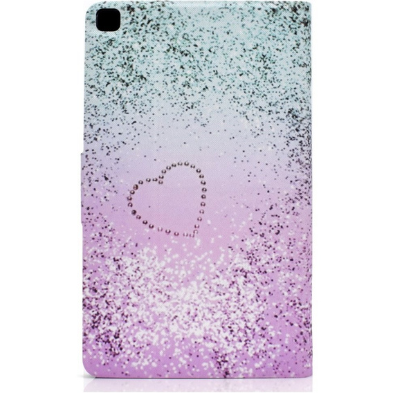 Case for Samsung Galaxy Tab A7 Lite 8.7 T220 / T225, Origami, hearts