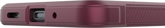 Case for Samsung Galaxy M55 5G, Gaming Shockproof, maroon