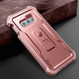 Armored case for Samsung Galaxy S10e, Dexnor Full Body, pink rose gold