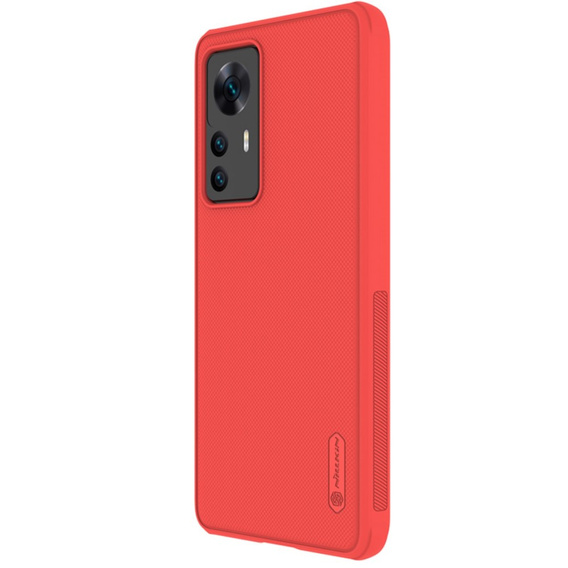NILLKIN Case for Xiaomi 12T, Super Frosted Shield Case, red
