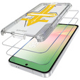 2x Tempered Glass for Samsung Galaxy S25 Edge, ERBORD Easy App Full Screen Protector