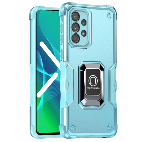 Case for Samsung Galaxy A53 5G, Dual-Layer Armor, light blue