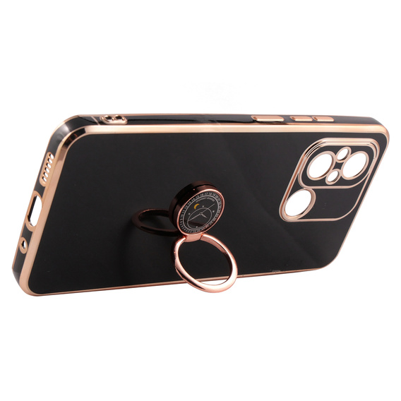 Case for Xiaomi Redmi 12C, Electro Ring, black