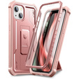 Armored case for iPhone 13 mini, Dexnor Full Body, pink rose gold