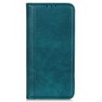 Flip case for Motorola Edge 50 Pro, Split Leather, green
