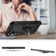 Armor Case for Samsung Galaxy A55 5G, Nox Case Ring, black