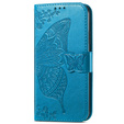 Flip case for Honor Magic 6 Lite 5G, Butterfly, blue