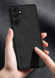 Case for Samsung Galaxy M55 5G, ERBORD Business, with metal plate for car mounts, black