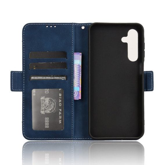Flip case for Samsung Galaxy A16, Card Slot, dark blue