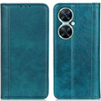 Case for Huawei Nova 11i, Wallet Litchi Leather, green