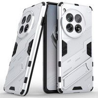 Case for OnePlus 12 5G, Military kickstand, white