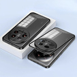 Case for Xiaomi 14 Ultra, Magnetic Dual Glass, black