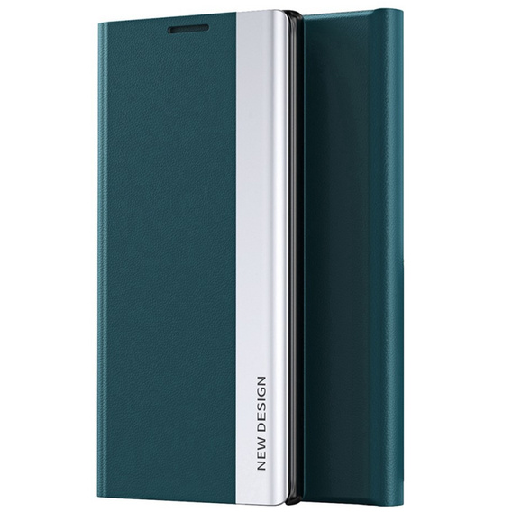 Flip case for Samsung Galaxy M23 5G / M13, Side Magnetic, green