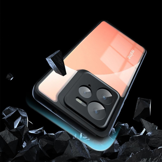 Case for Realme GT 7 Pro, Fusion Hybrid, transparent