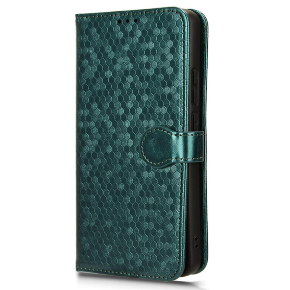 Flip case for Oppo Reno 11F 5G, Wallet Rhombus, green
