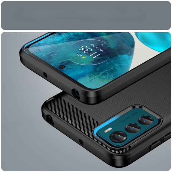 Case for Motorola Moto G42 4G, Carbon, black