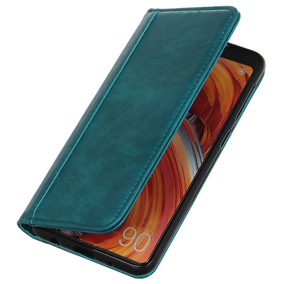 Case for Xiaomi 13T / 13T Pro, Wallet Litchi Leather, green