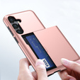 Case for Samsung Galaxy A56 5G, Sliding Card Holder, pink