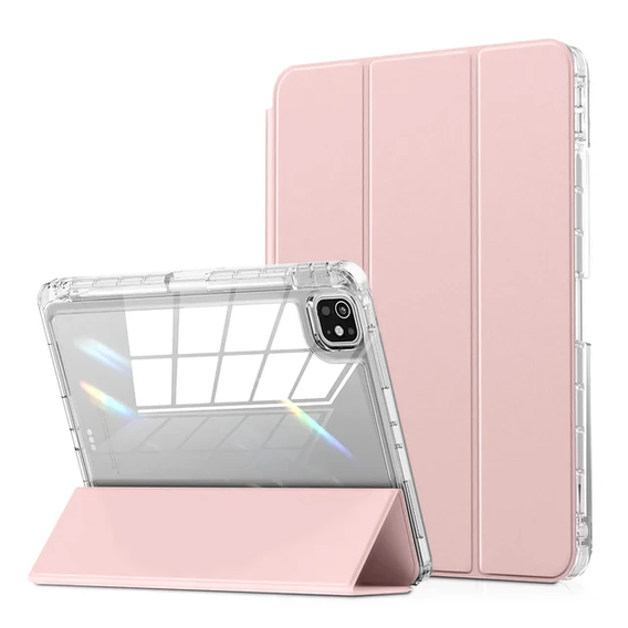 Case for iPad Pro 11" 2024 (5 gen.), Smartcase Hybrid, with stylus space, pink