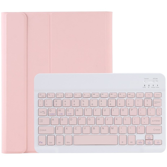 Case + keyboard Lenovo Tab P11 J606F / P11 5G J607Z, pink rose gold