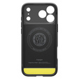 Spigen Rugged Armor MagSafe Case for iPhone 17 Pro, Matte Black
