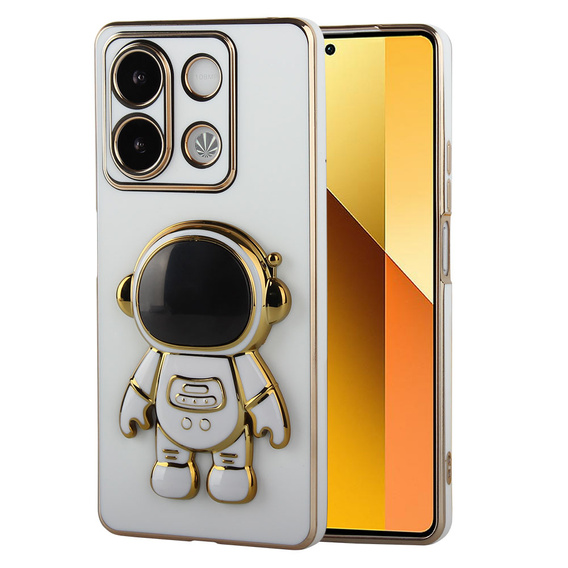 Case for Xiaomi Redmi Note 13 5G, Astronaut, white + 9H Tempered Glass