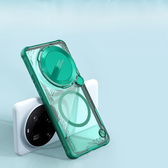 Nillkin Armored Case for Xiaomi 15 Ultra, Icelade Prop, for Magsafe, green