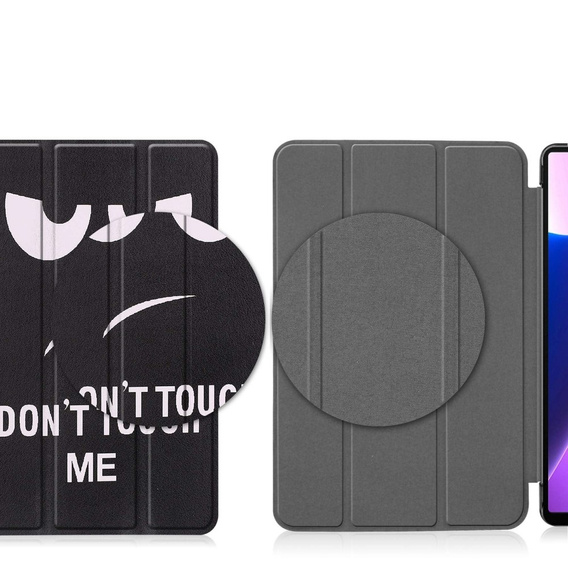 Case for Lenovo Tab M10 Plus 10.6 Gen 3 TB-125F TB-128F, Smartcase, don't touch me