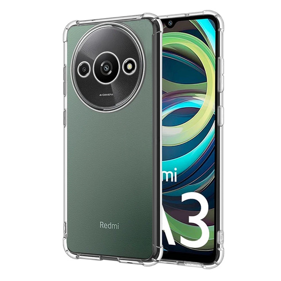 Case for Xiaomi Redmi A3, Dropproof, transparent