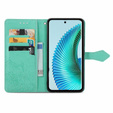 Flip case for Honor Magic 6 Lite 5G, Mandala, green